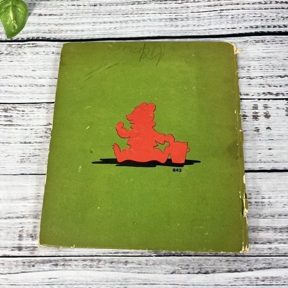 Vintage Cubby Bear Children's Book A Stand Out Whitman Publishing